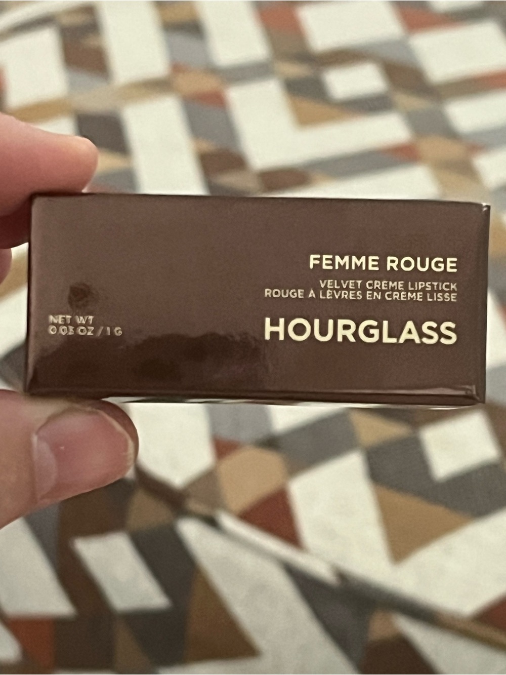 New Hourglass Femme Rouge Velvet Crème Lipstick — Icon